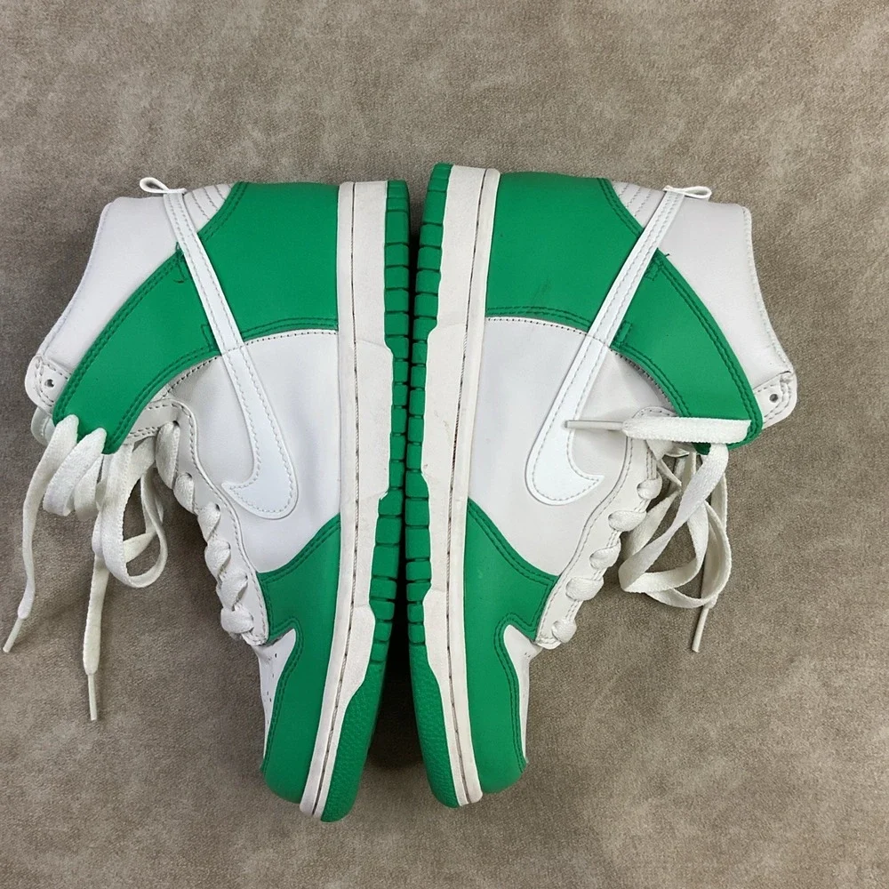 Nike Dunk High GS‎ Youth 5Y Phantom Stadium Green White Basketball Shoes DB2179